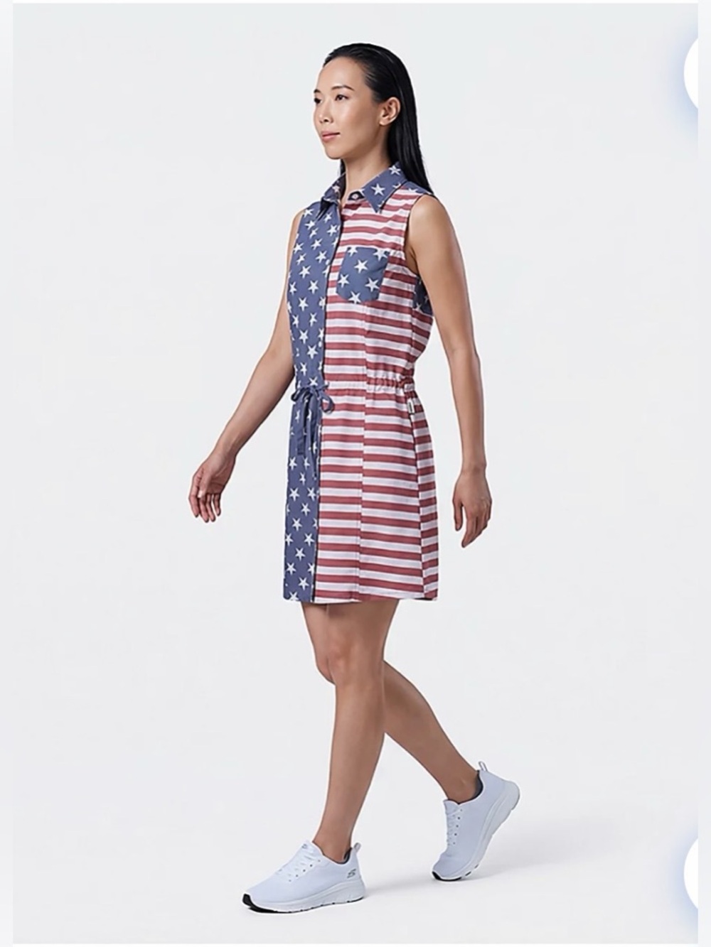 Magellan Outdoors Americana Color-block Dress, NWT